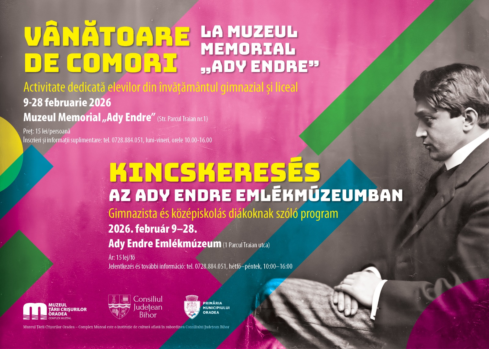 Vânătoare de comori la Muzeul Memorial „Ady Endre”