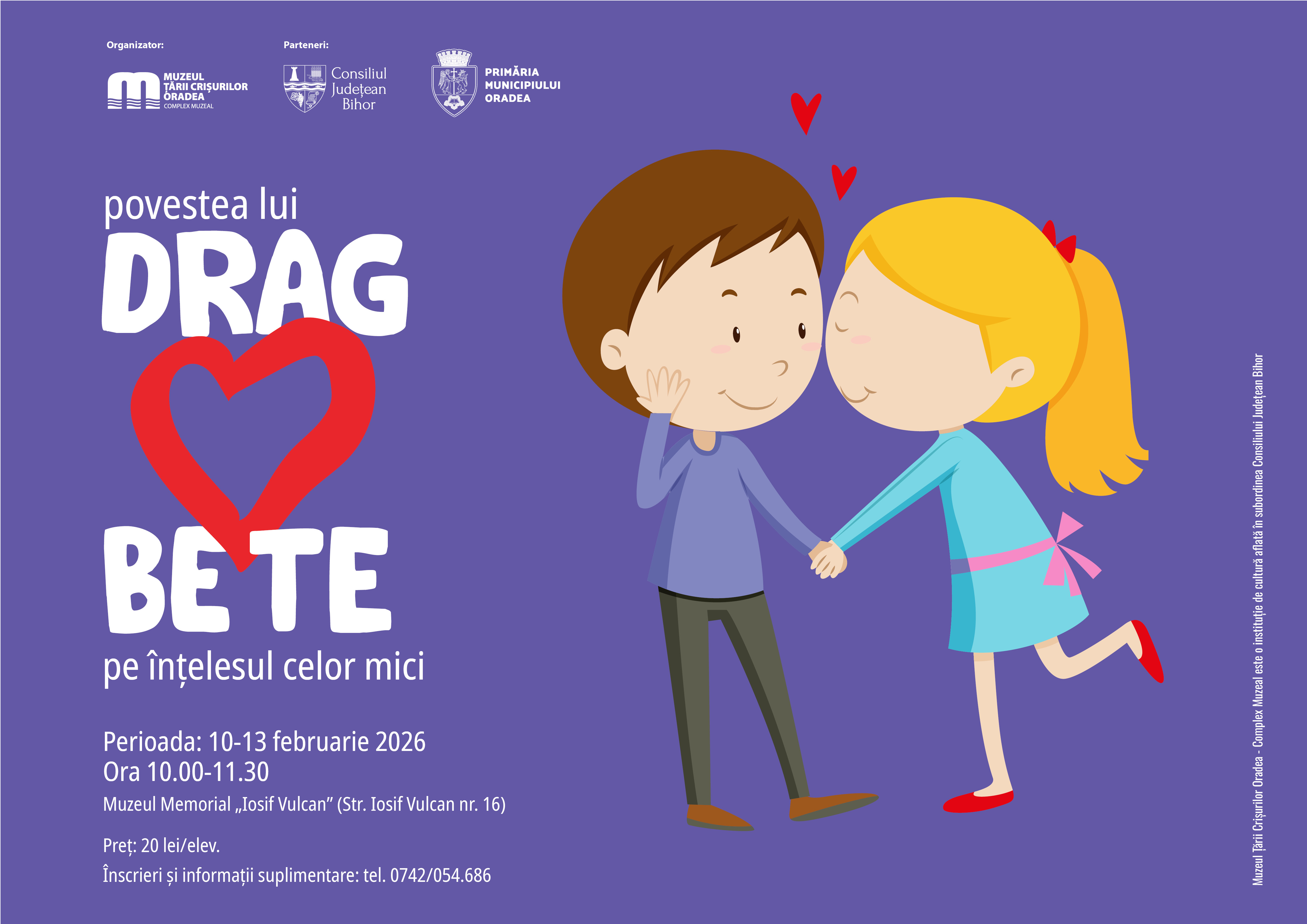 Povestea lui Dragobete, pe înțelesul celor mici, la Complex MTC