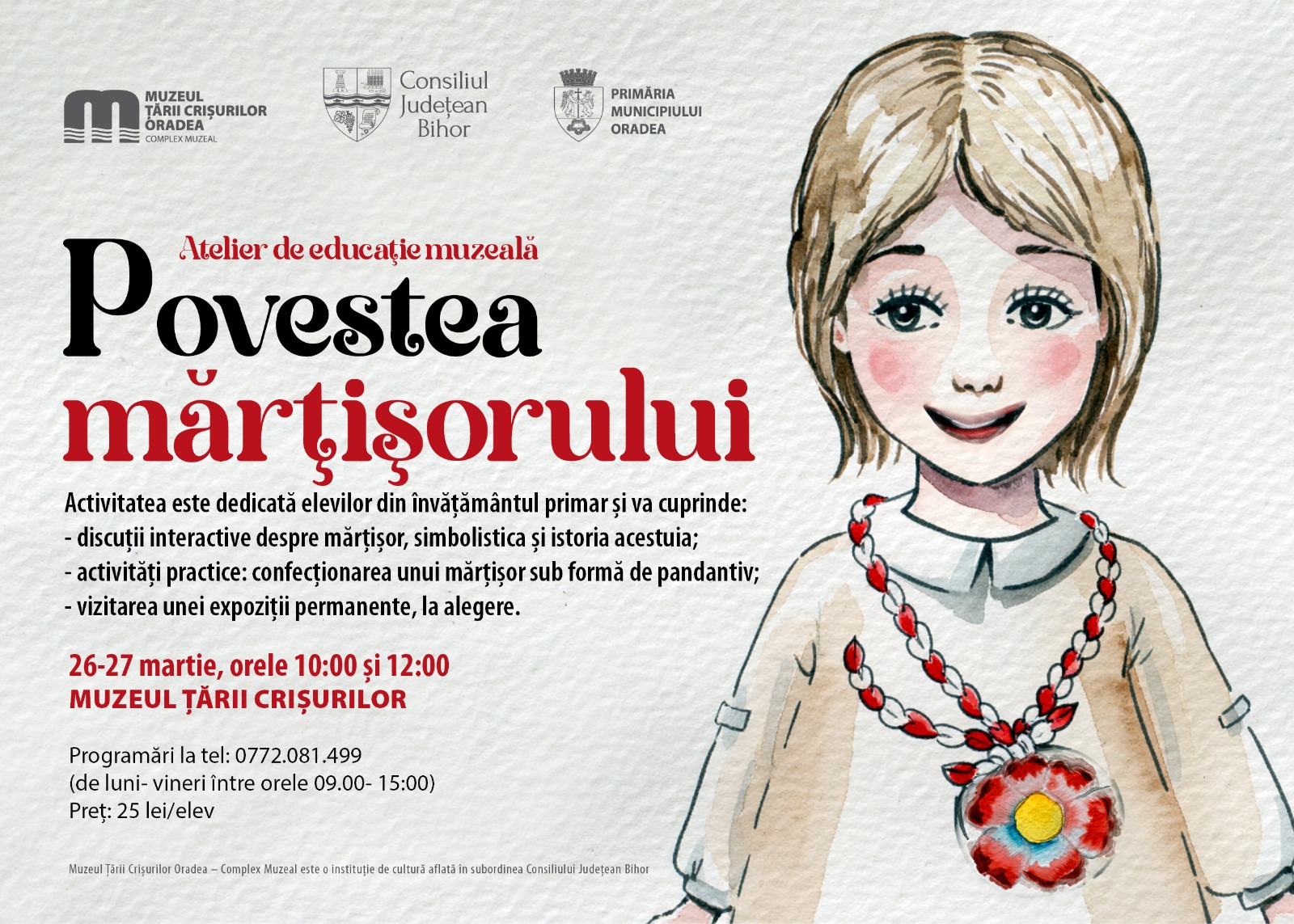 Povestea mărtisorului: un atelier captivant la Complex MTC