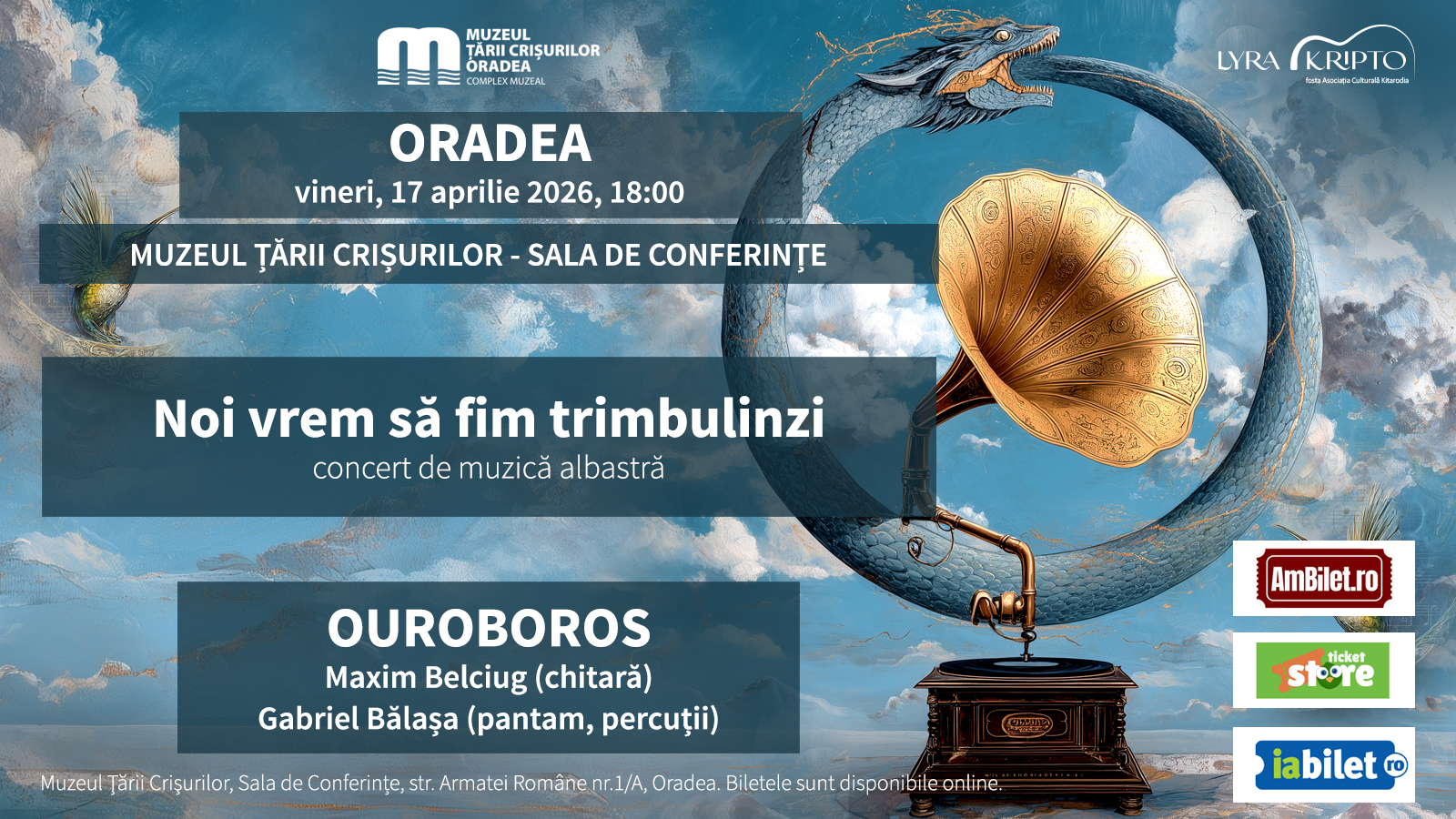 Trimbulinzii vin pentru prima dată la Oradea