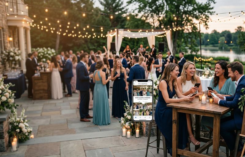 Cum să aduni toate amintirile de la nunta ta fără stres