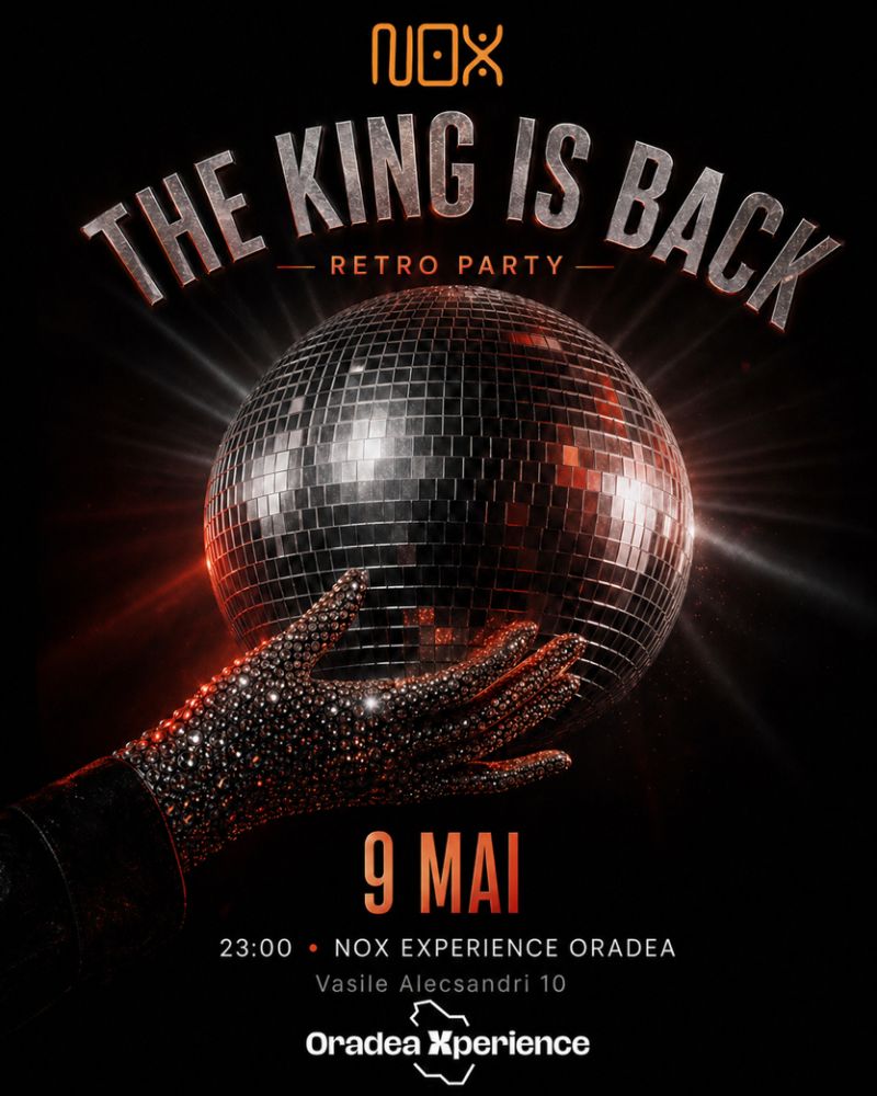 RETRO PARTY Tematică Michael Jackson NOX Experience