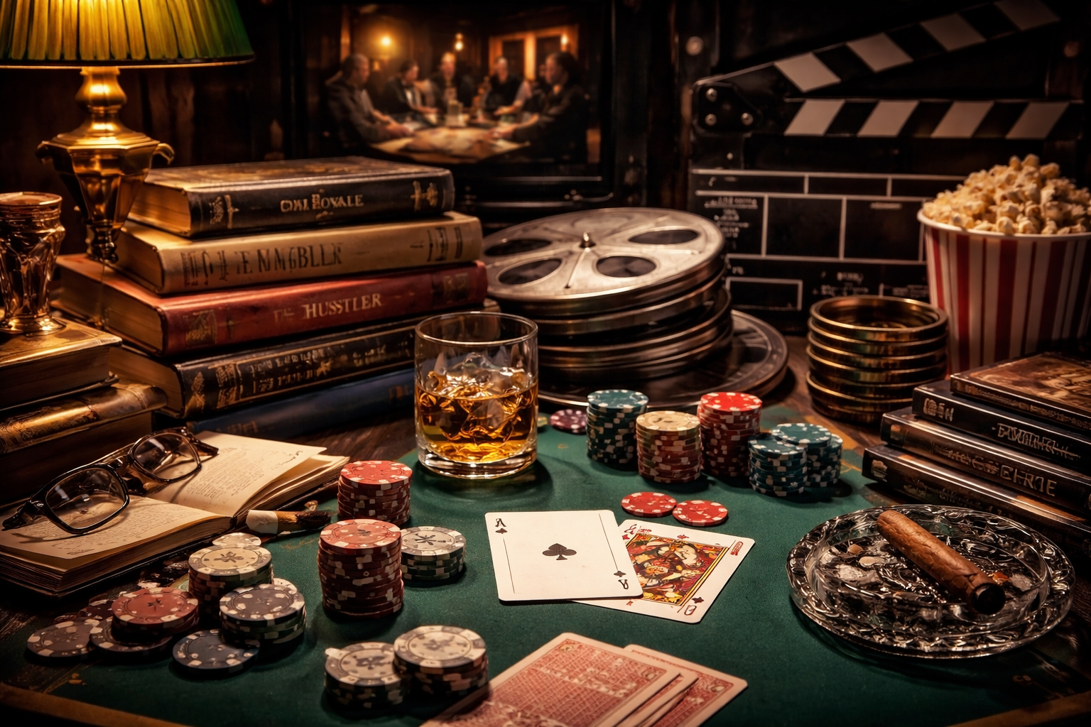 Jocurile de noroc în literatură și filme celebre