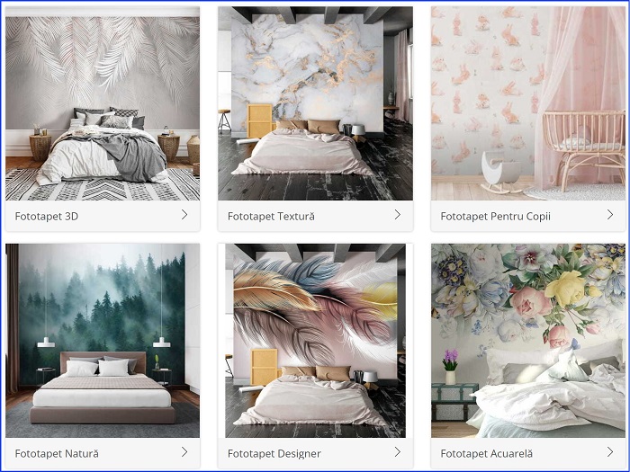 Fototapet pentru interiorul unui apartament-studiou: sfaturi utile