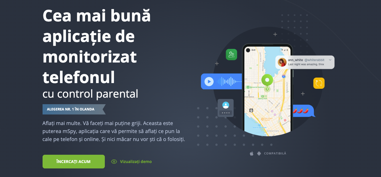 Spionează WhatsApp fără a riscă să fi descoperit