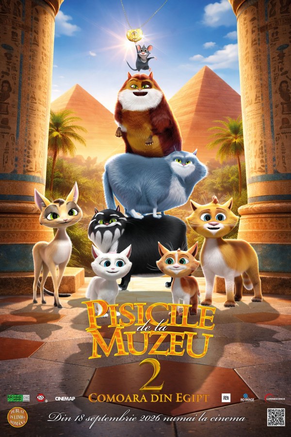 Pisicile de la muzeu 2: Comoara din Egipt
