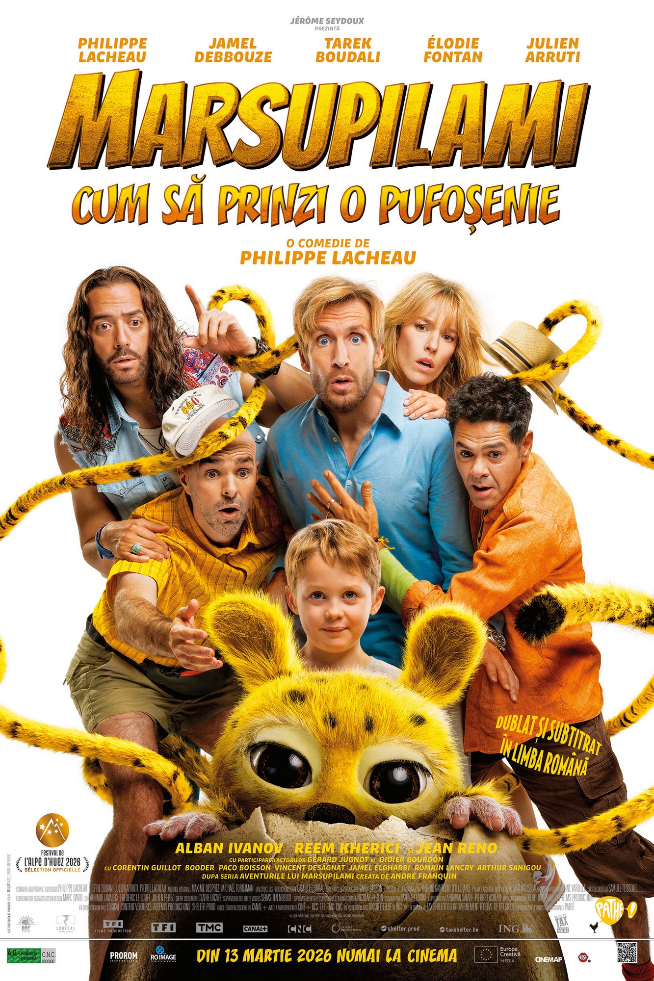 Marsupilami: Cum să prinzi o pufoșenie