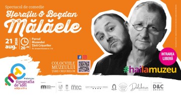 Horațiu și Bogdan Mălăele urcă pe scenă la Muzeul Țării Crișurilor