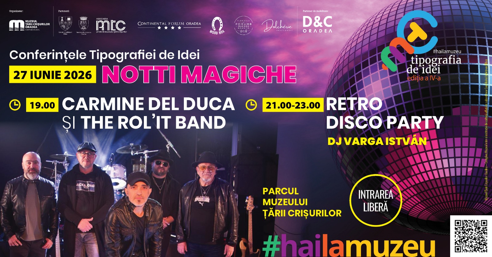 Conferințele Tipografiei de Idei: Notti Magiche