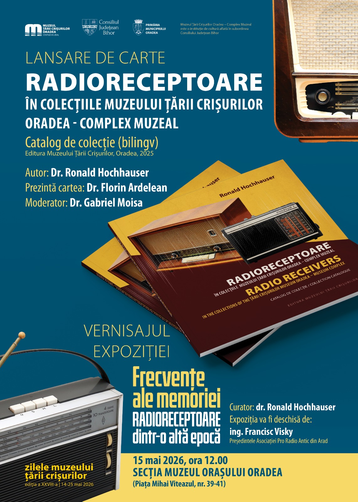 Lansare de catalog și expoziție - Zilele Muzeului Țării Crișurilor
