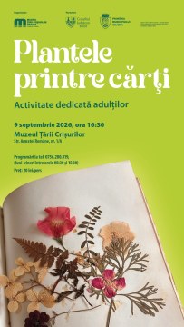 Atelierul „Plantele printre cărți” îi învață pe adulți să preseze plante