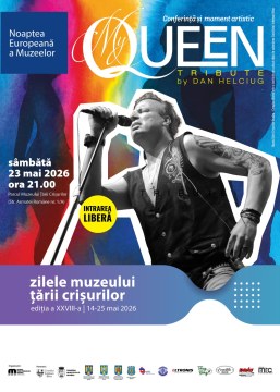 Noaptea Muzeelor: Conferință și moment artistic My Queen Tribute by Dan Helciug