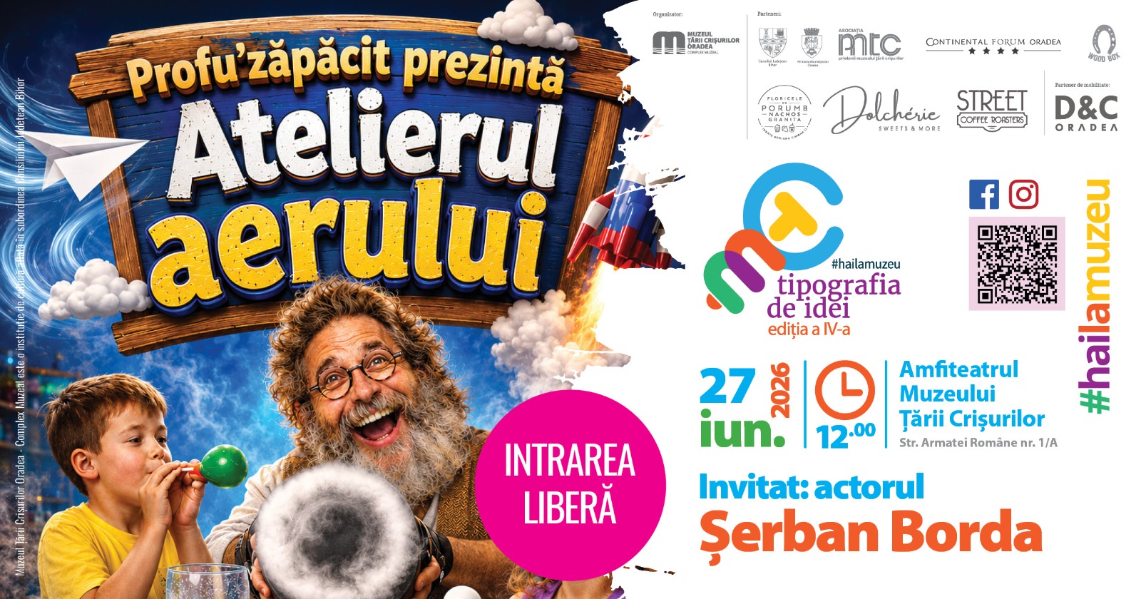 Atelierul aerului cu Profu’ Zăpăcit