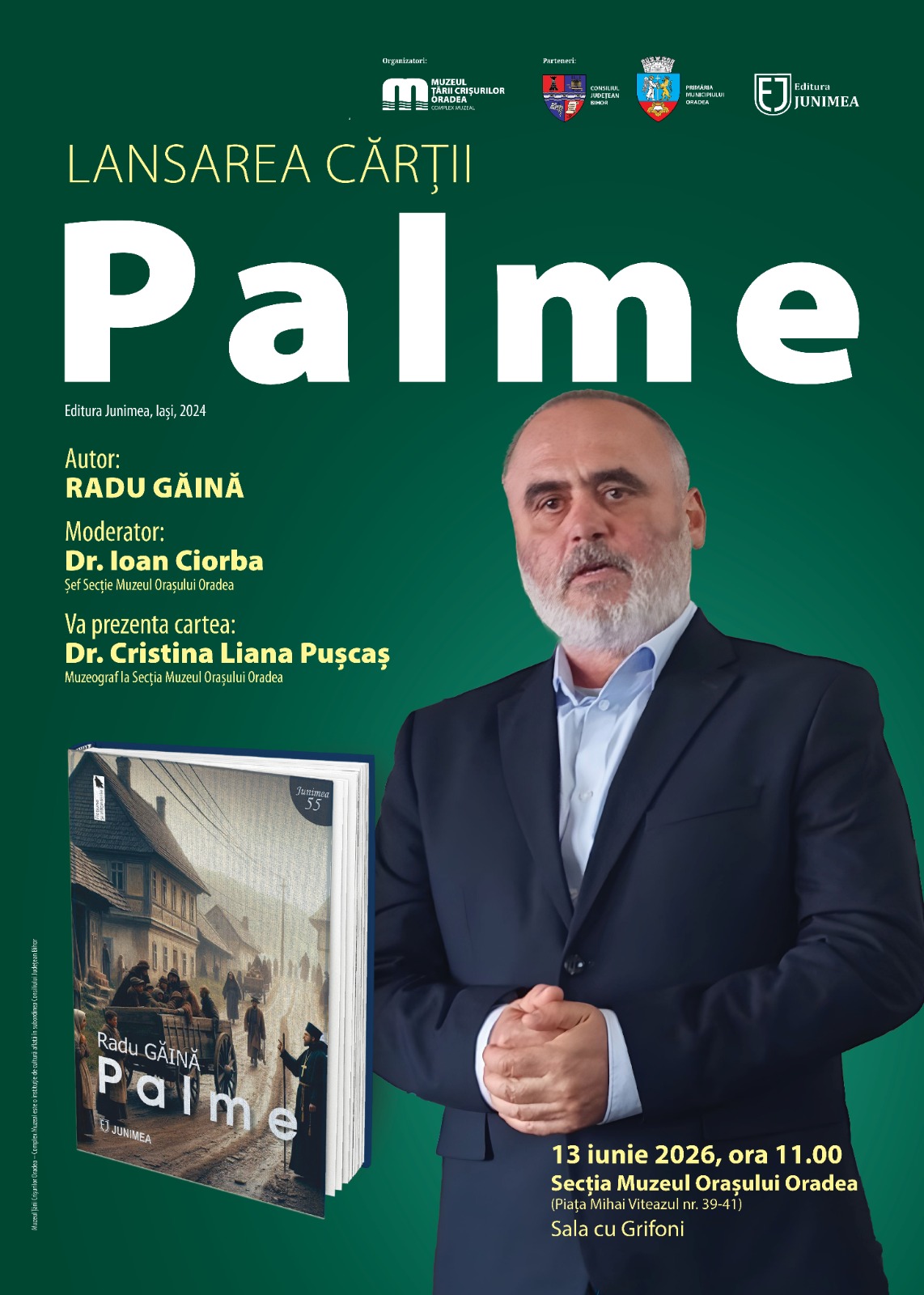 Lansarea cărții Palme