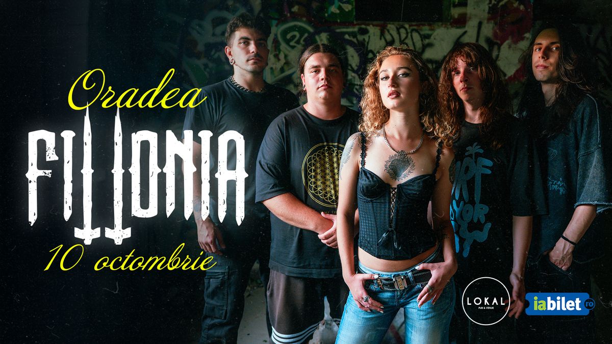 FITTONIA susține un concert la Lokal Oradea pe 10 octombrie