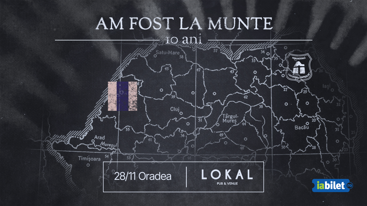 Am Fost La Munte sărbătorește zece ani cu un concert la Lokal Oradea