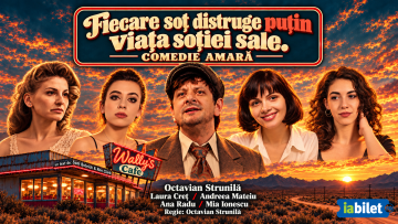 „Fiecare soț distruge puțin viața soției sale” ajunge la Oradea
