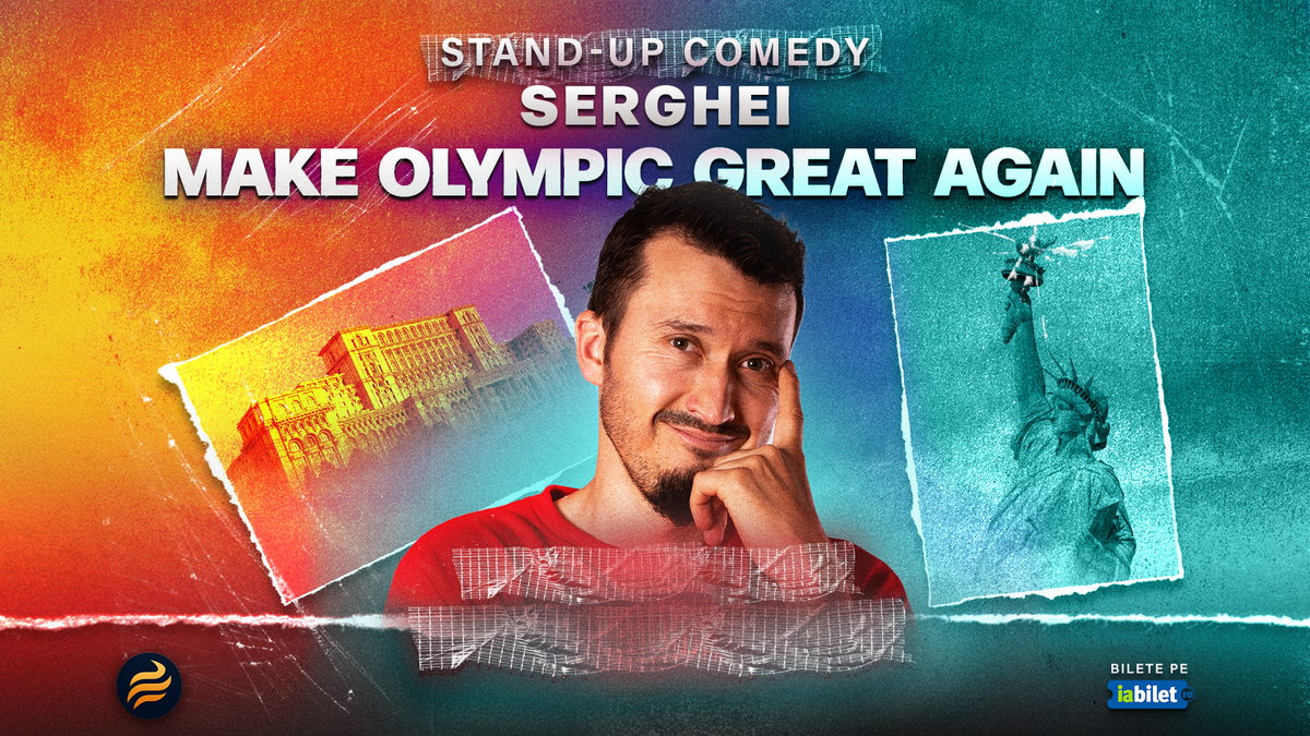 Serghei aduce spectacolul „Make Olympic Great Again” la Oradea