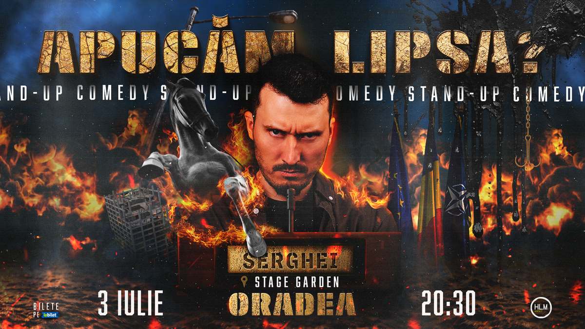 Stand-Up Comedy politic cu Serghei - „Apucăm lipsa?”