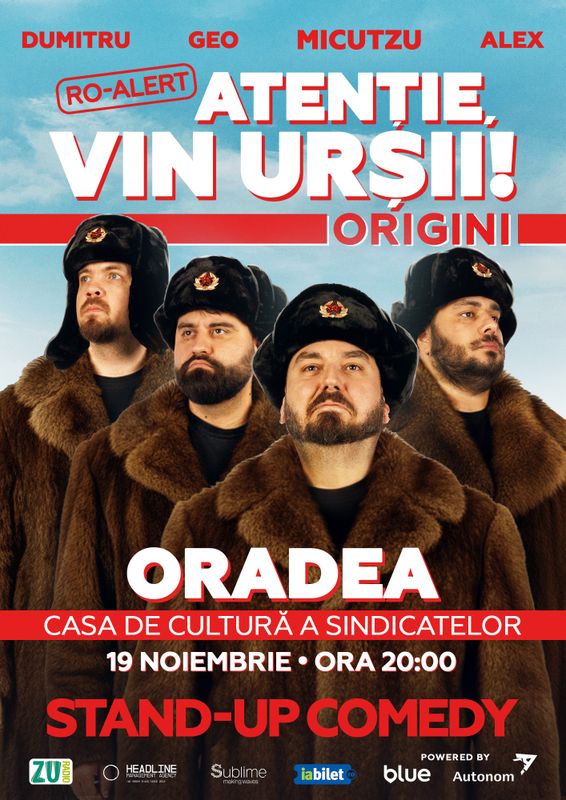 Micutzu, Geo Adrian și Georghe Dumitru susțin un show interzis minorilor