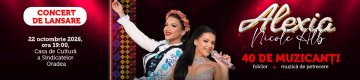 Alexia Nicole Alb lansează un concert folcloric la Casa de Cultură din Oradea