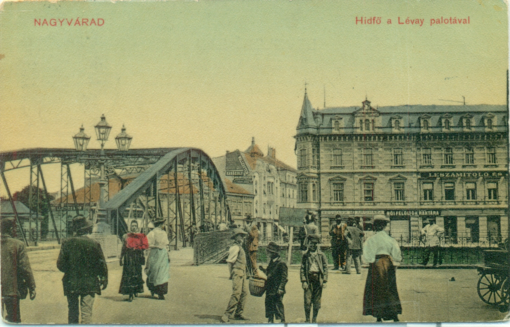 Podul peste Cris si palatul Levay