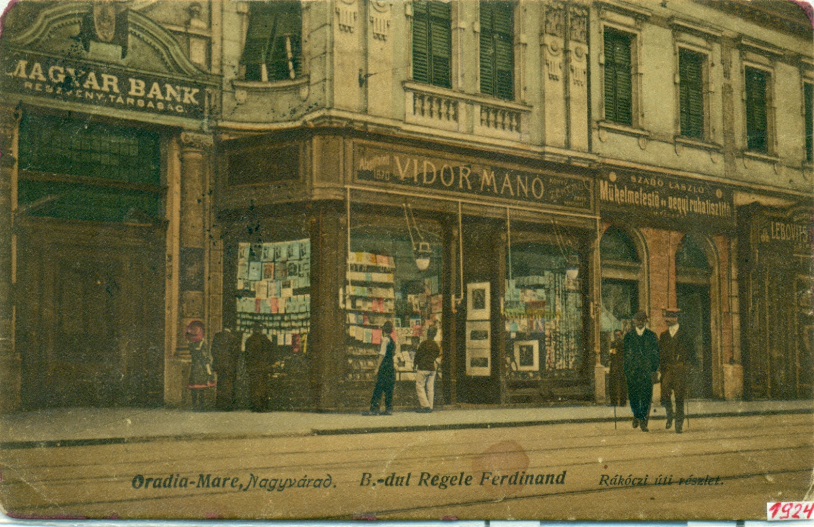 B-dul Regele Ferdinand 1924