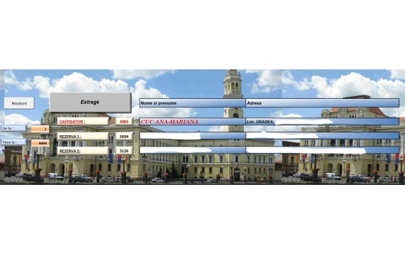 A fost extras ultimul castigator din cadrul campaniei 2021 ,,Plateste impozitul online si castiga o zi de distractie la Aquapark Nymphaea\\ A fost extras ultimul castigator din cadrul campaniei 2021 ,,Plateste impozitul online si castiga o zi de distractie la Aquapark Nymphaea\\
