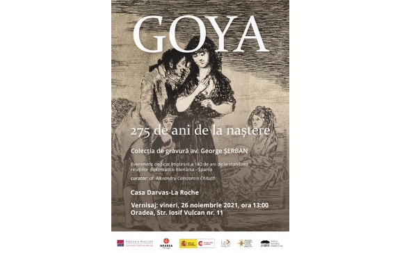 Expozitie de gravura Francisco de Goya la Casa Darvas Expozitie de gravura Francisco de Goya la Casa Darvas