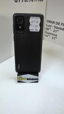 Telefon mobil TCL 501, 2GB RAM, 32GB, 4G, Prime Black