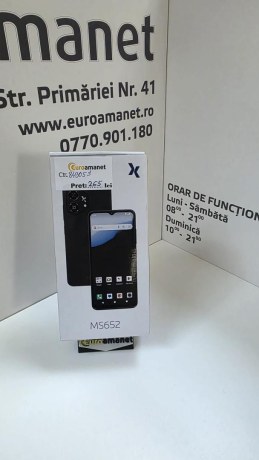 Telefon mobil Maxcom MS652, Dual SIM, 32GB, 3GB RAM, 4G, Black