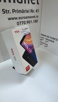 Telefon mobil TCL 501, 2GB RAM, 32GB, 4G, Prime Black - 2