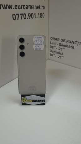 Telefon mobil Samsung Galaxy S24, Dual SIM, 8GB RAM, 128, 5G, Marble Gray
