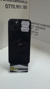 Telefon mobil Apple iPhone 14, 256GB, 5G, Midnight, 78% Baterie