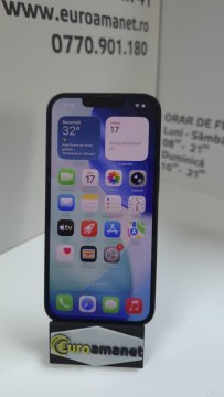 Telefon mobil Apple iPhone 14, 128GB, 5G, Midnight, 75% Baterie - 2