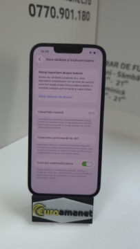 Telefon mobil Apple iPhone 14, 128GB, 5G, Midnight, 75% Baterie - 4