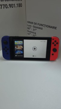 Consola portabila Nintendo Switch, V2, Joy-Con albastru-rosu - 2
