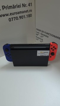Consola portabila Nintendo Switch, V2, Joy-Con albastru-rosu - 5