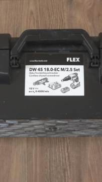 Masina de insurubat Flex DW 45 18.0-EC M/2.5 Set, cuplu maxim 28 Nm, valiza de transport si magazie de surubur - 4