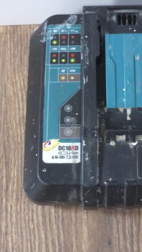 Incarcator dual Makita DC18RD 7.2-18V, 2 sloturi, 220-240V, cu ventilator de racire - 2