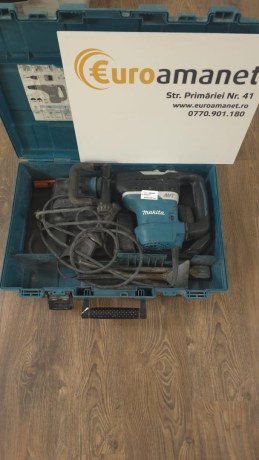 Ciocan rotopercutor Makita HR4013C, 1100 W, 8 J, SDS-MAX sistem prindere, 500 RPM, 40 mm capacitate gaurire