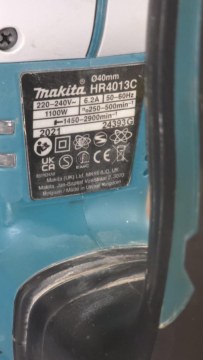 Ciocan rotopercutor Makita HR4013C, 1100 W, 8 J, SDS-MAX sistem prindere, 500 RPM, 40 mm capacitate gaurire - 4