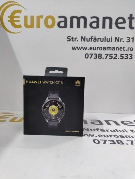 Smartwatch Huawei Watch GT 6, 46MM, Black Stainless Steel Case - 2