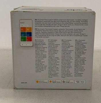 Tado Smart Thermostat X, Wired Starter Kit, Matter - 2