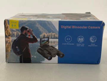 Binoclu Digital Profesional de Vanatoare, Zoom 8X, Ecran LCD 2", Camera Video / Foto, Negru, 13.5cm - 2