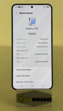 Telefon mobil Samsung Galaxy S25, Dual SIM, 12GB RAM, 128GB, 5G, Icyblue - 3