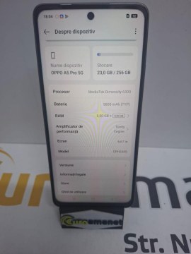 Telefon mobil OPPO A5 Pro, 256GB - 2