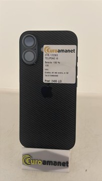 Telefon mobil Apple iPhone 16, 128GB, 5G, Black - 2