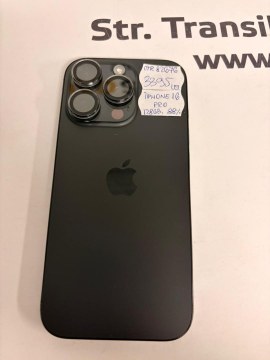 Telefon iPhone 16 Pro, 128GB, 5G, Black Titanium, bat.88% - 2