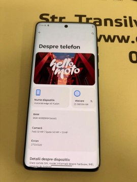 Telefon Motorola Edge 60 Fusion, 256GB, 8GB RAM, 5G, Pantone Slipstream - 3